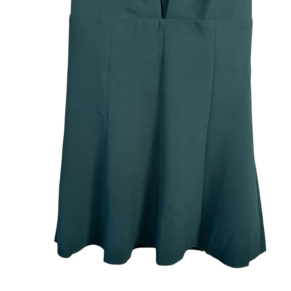 Wilfred Aritzia Montbrun Jewel Tone Dark Green Dress Size 6 Classic Minimalist - Picture 10 of 12